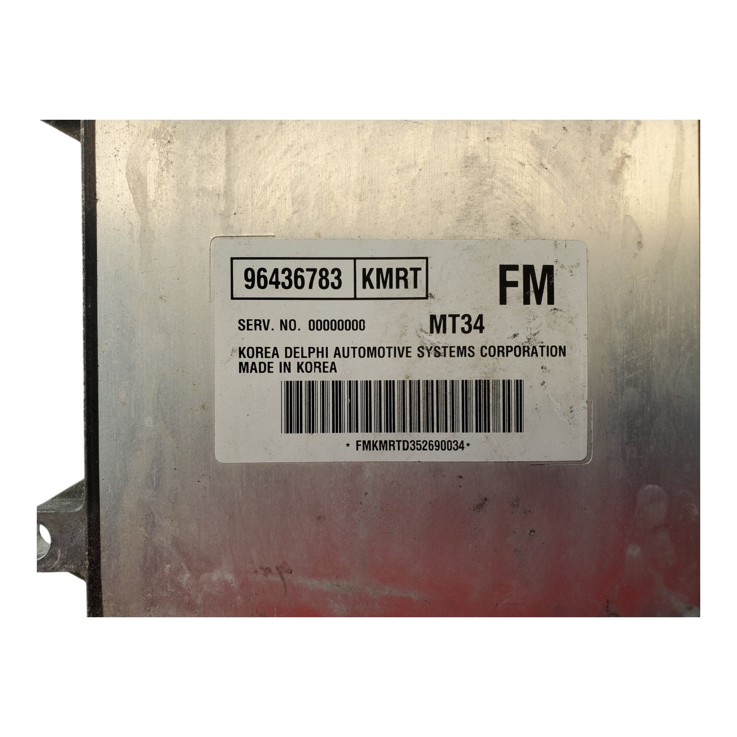 06 CHEVY AVEO ENGINE COMPUTER ECU ECM 96436783 OEM