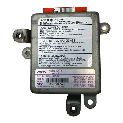 98 Honda Prelude ABS CONTROL MODULE 39790-S30-A01 OEM