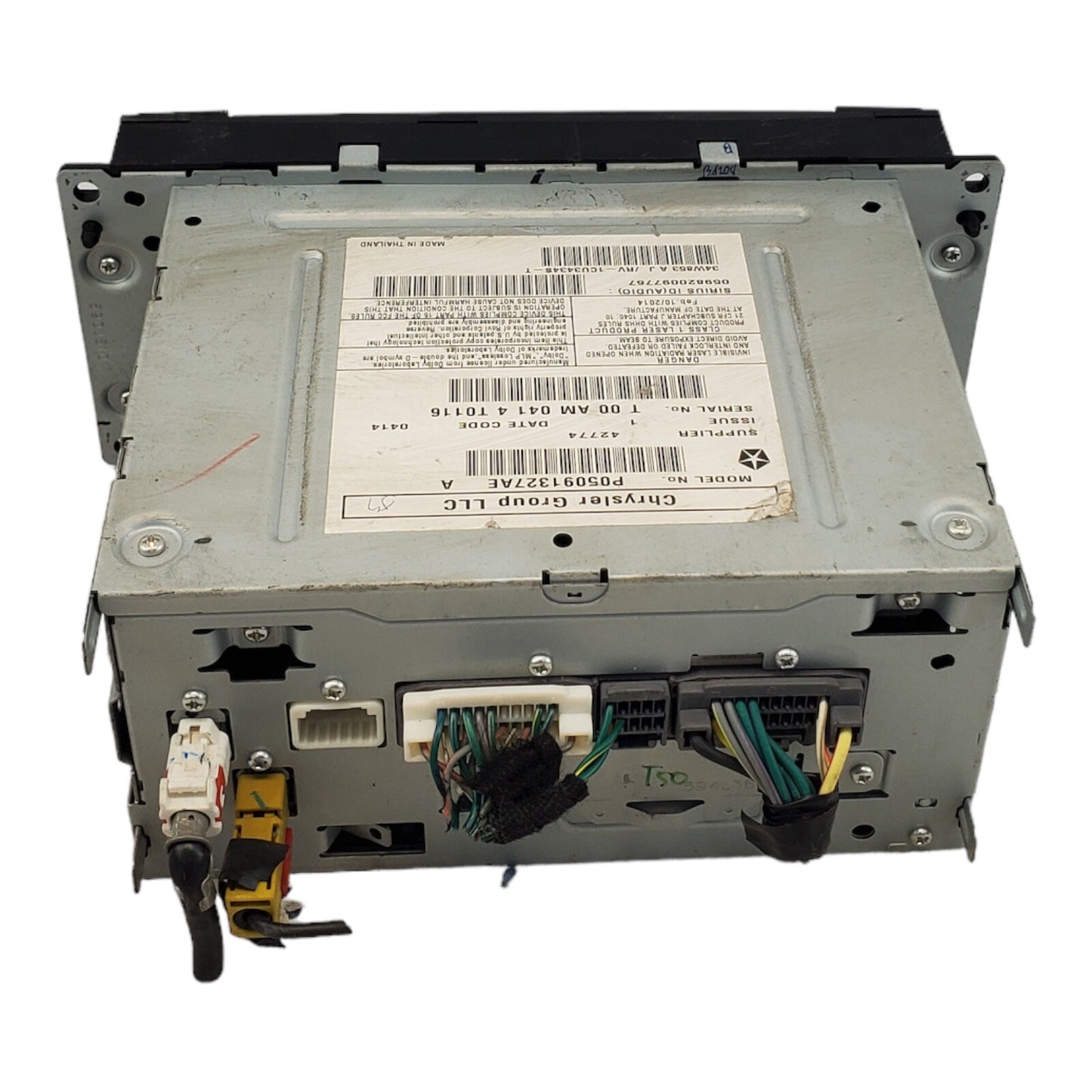 07-14 Dodge Chrysler Jeep High Speed Radio CD Dvd P05091327AE SAR32