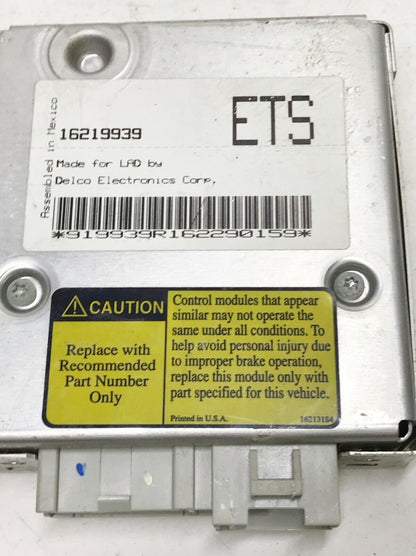 ✅ 96-99 CHEVROLET CAVALIER ABS CONTROL MODULE OEM 16219939 
