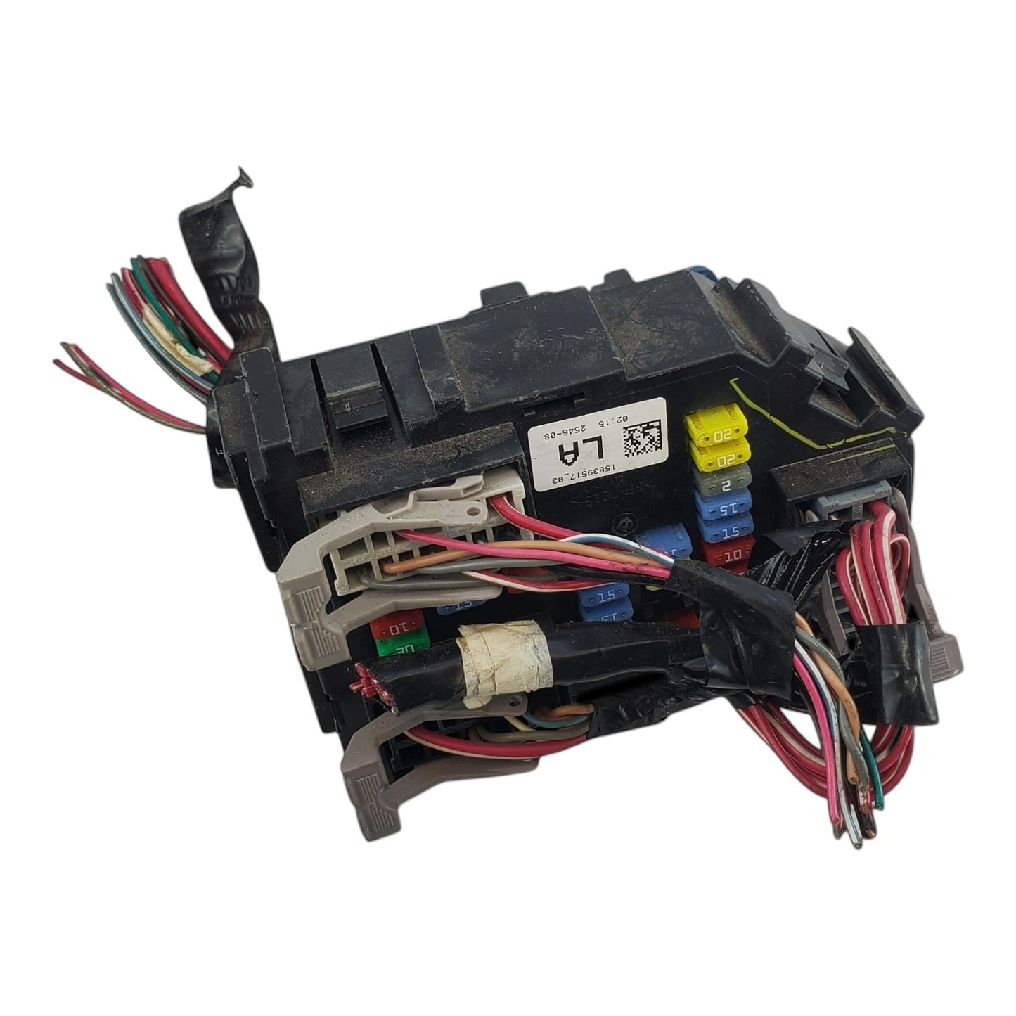 07 Chevrolet Tahoe LT 1500 5.3L 4X4 Under Dash Fuse Relay Box 15839517_03
