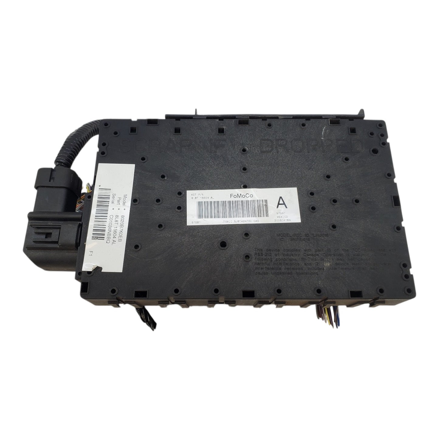 8L8T-15604-AL Ford 2010 2011 Escape Fuse Box Mercury Mariner Interior Relay