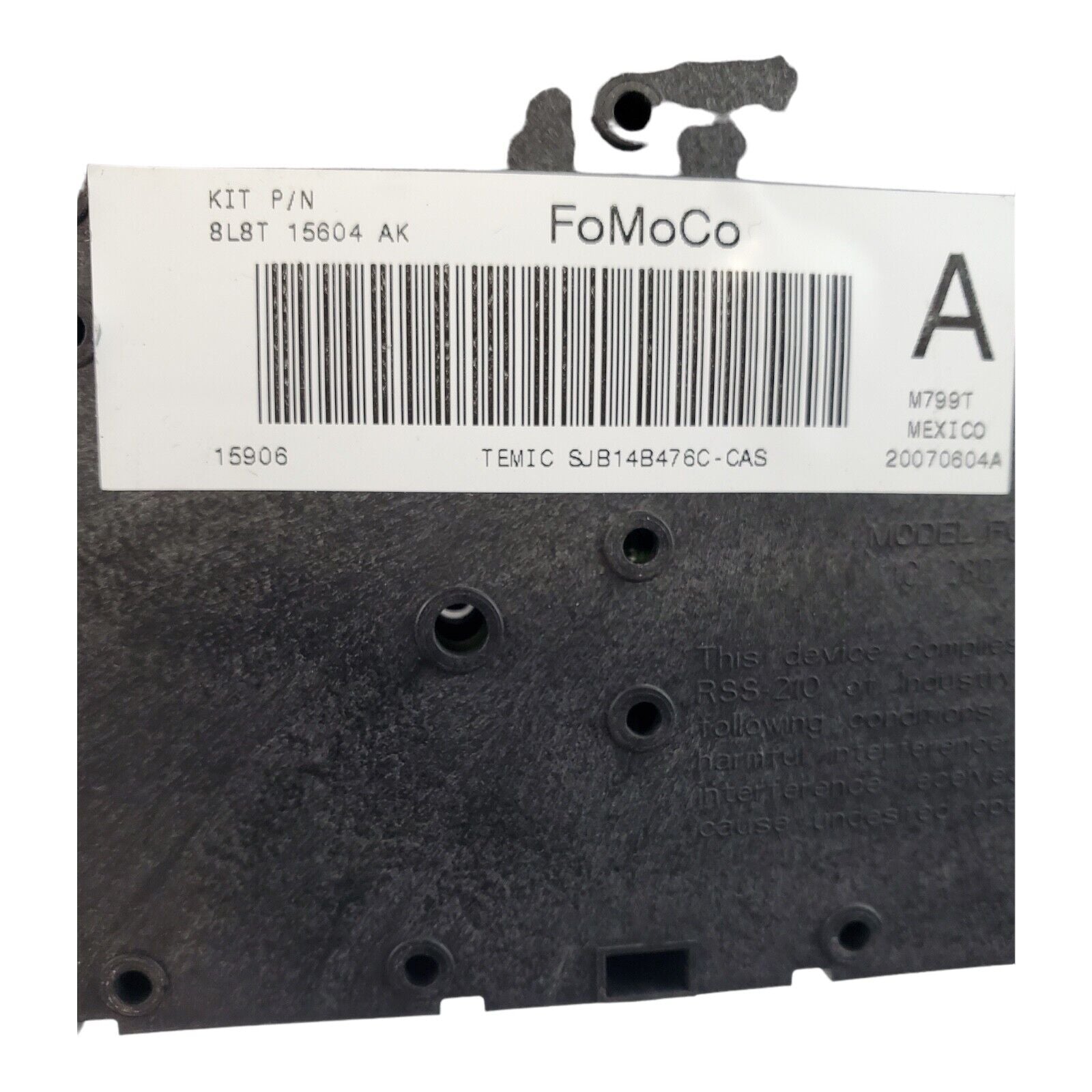 2008-2009 Ford Escape Interior Relay Fuse Box 8L8T-15604-AK Factory OEM J28