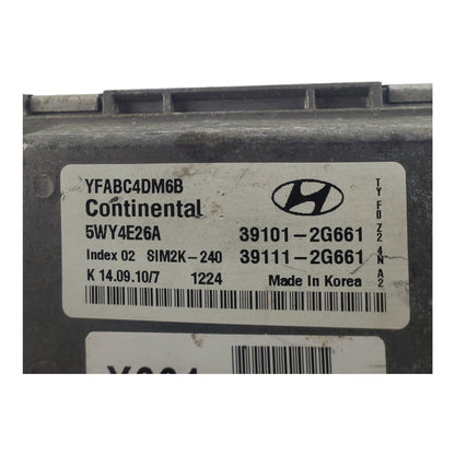 ✅ 11-14 Hyundai Sonata Engine Control Module ECM Computer 39101-2G661
