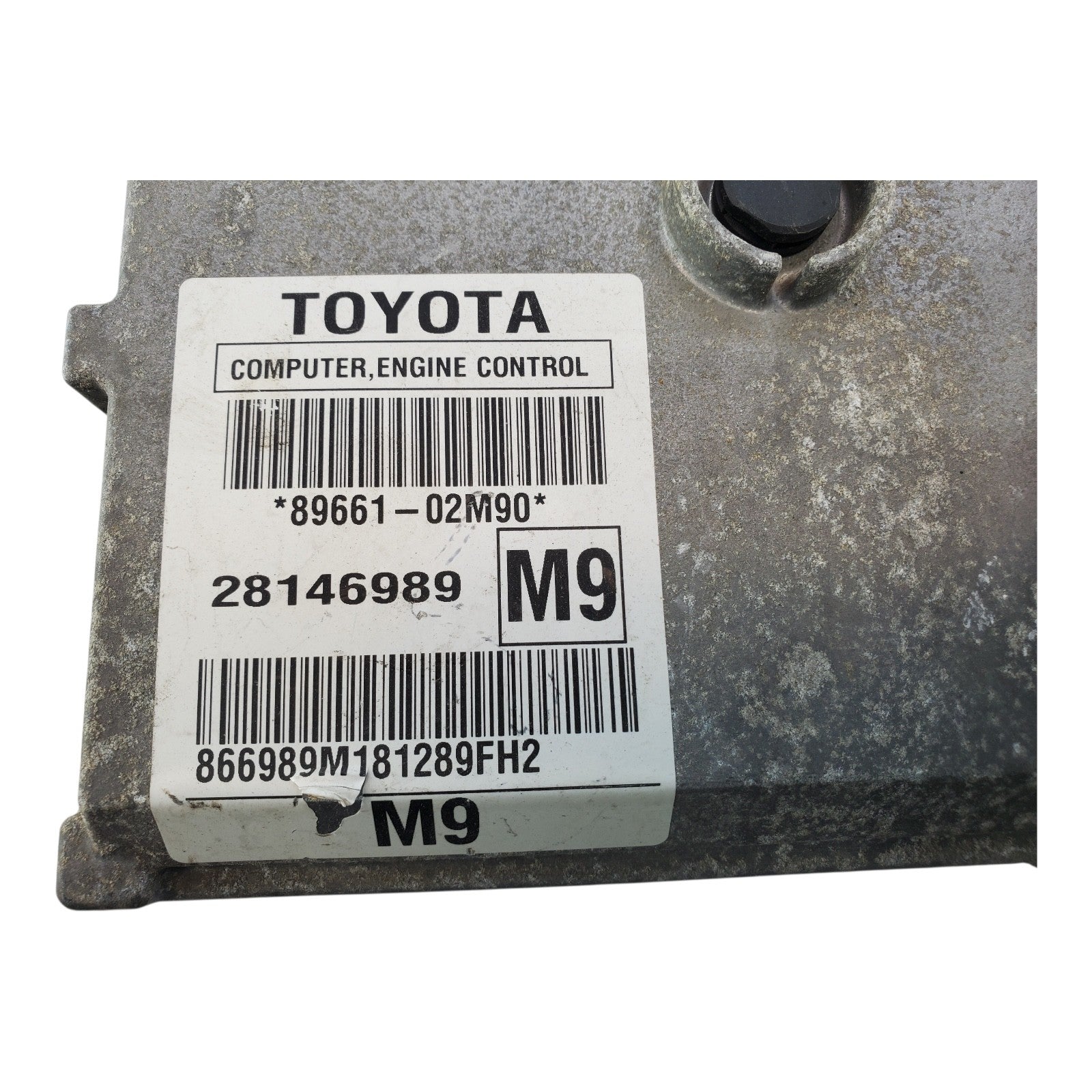 2009-2010 TOYOTA COROLLA 1.8L ECM ENGINE CONTROL MODULE PCM ECU 89661-02M90 OEM