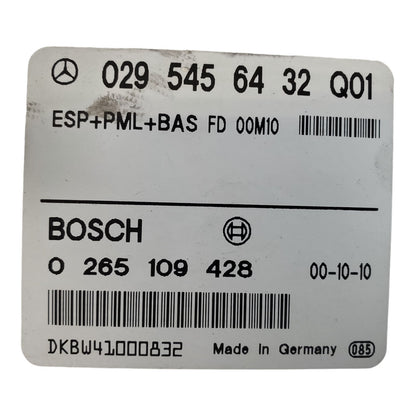 ✅ 01 Mercedes E320 ABS Control Module 029 545 64 32