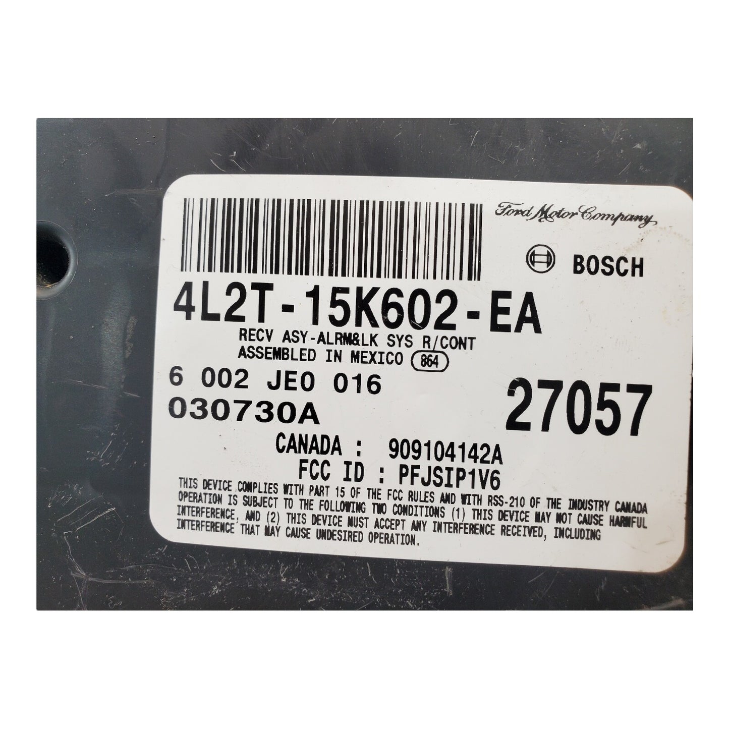 ✅ 04 FORD EXPLORER Keyless Entry Theft Module 4L2T-15K602-EA