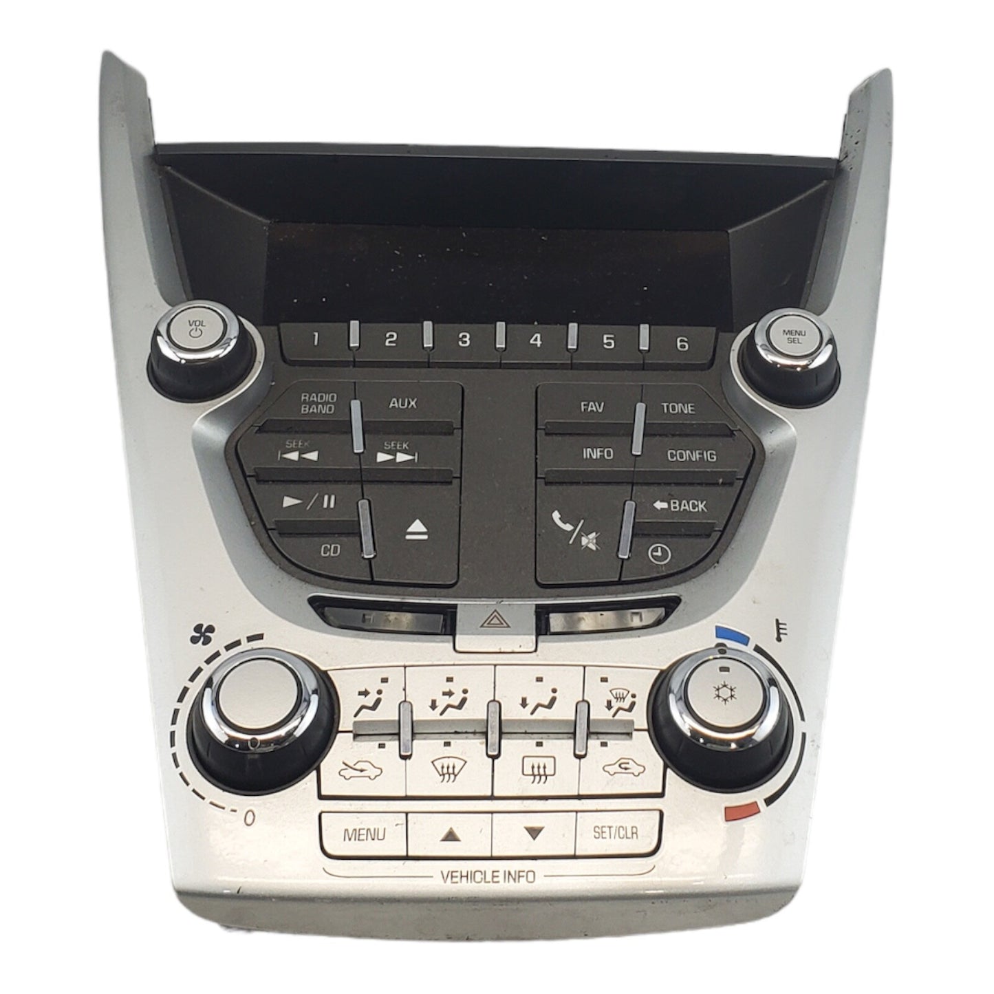 10-11 Chevy Equinox Climate Temperature Temp Radio Dash Control 20920042