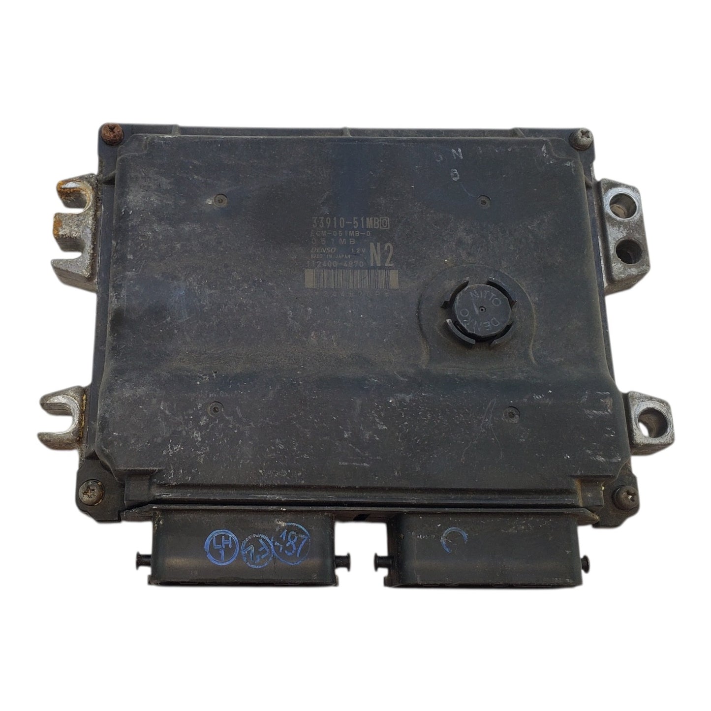 11-12 SX4 Engine Control Module Unit 33910-51MB0  112400-4870 ECM ECU 209888