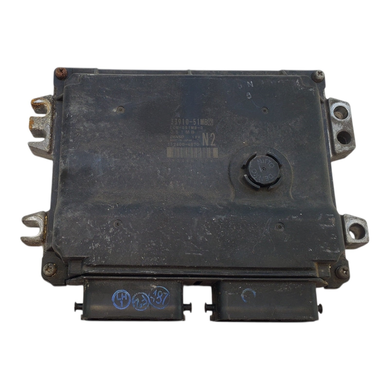 11-12 SX4 Engine Control Module Unit 33910-51MB0  112400-4870 ECM ECU 209888