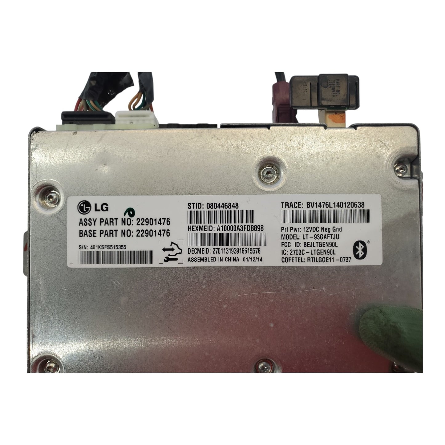 12 13 14 15 16 CHEVROLET IMPALA ONSTAR COMMUNICATION CONTROL MODULE 22901476 OEM