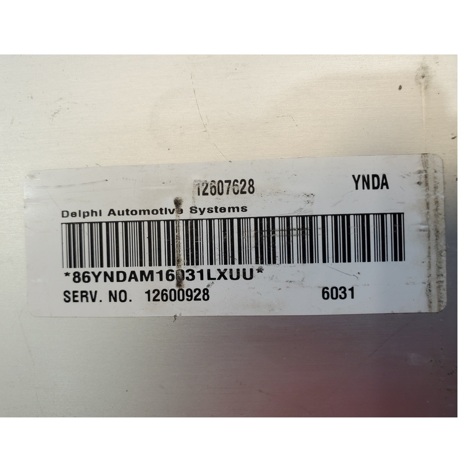 12607628 (YNDA) | GM OEM ENGINE CONTROL MODULE UNIT ECU ECM PCM