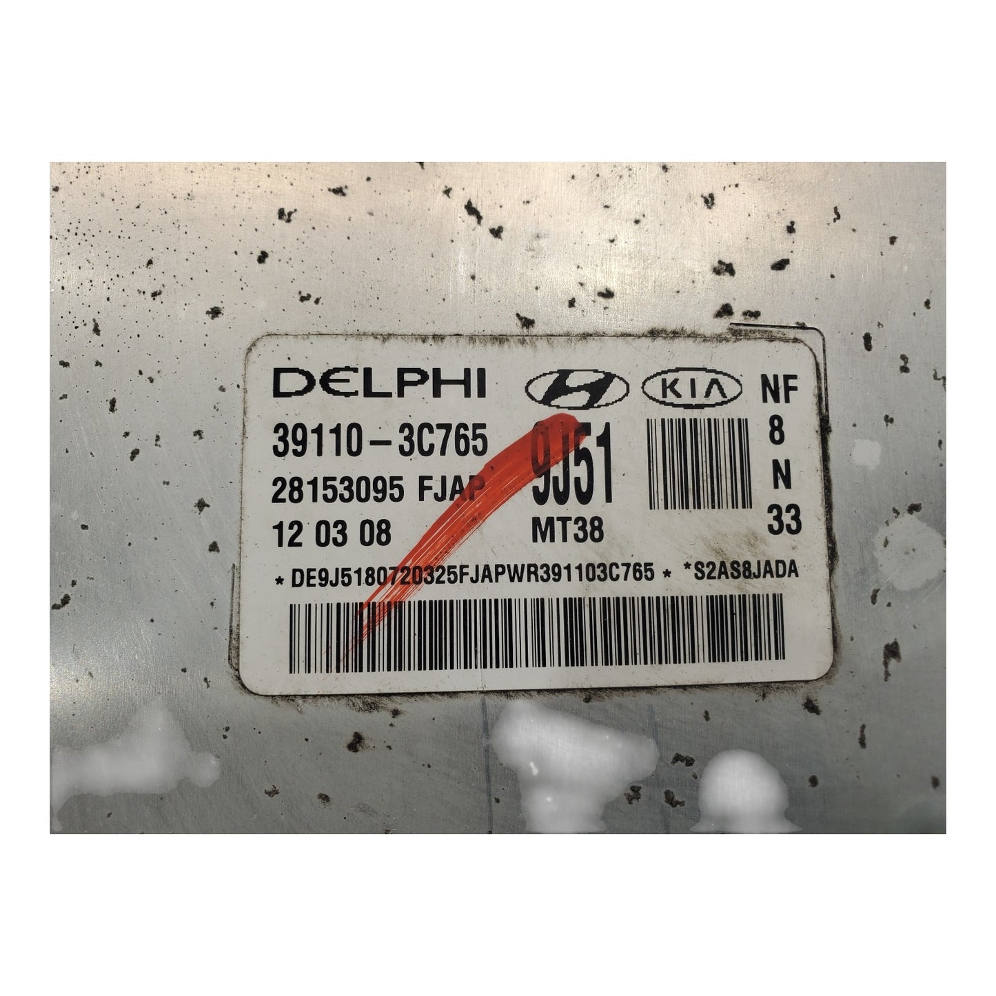 2009 2010 Hyundai Sonata 2.4L AT Engine Computer Module ECM ECU | 39110-3C765