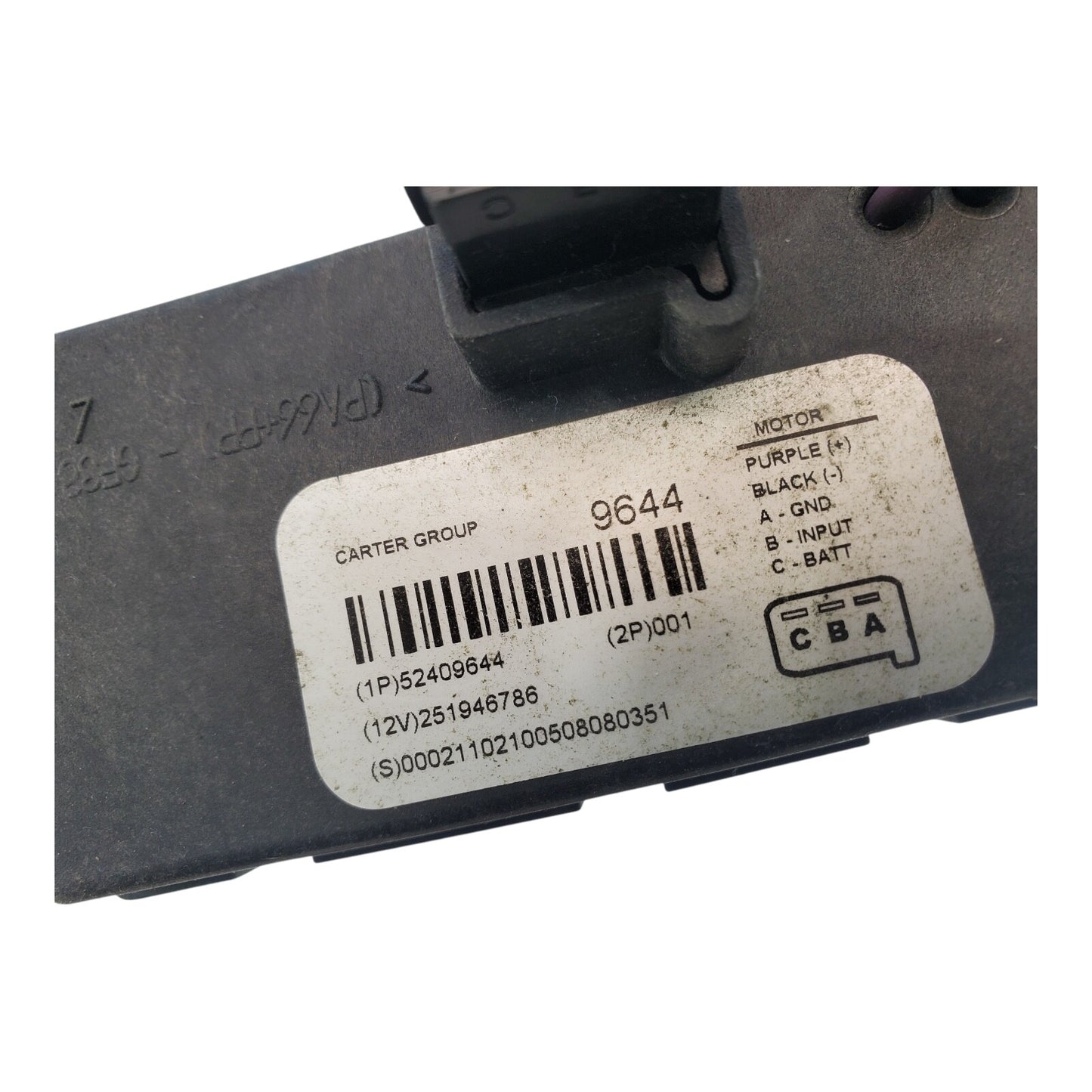 2002 2006 Rear Blower Motor Resistor Module OEM Cadillac GMC Chevrolet  52409644