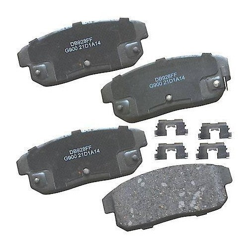 2000-2006 INFINITI/Nissan G20/I30/I35/Maxima/Sentra Disc Brake Pad Set, Rear