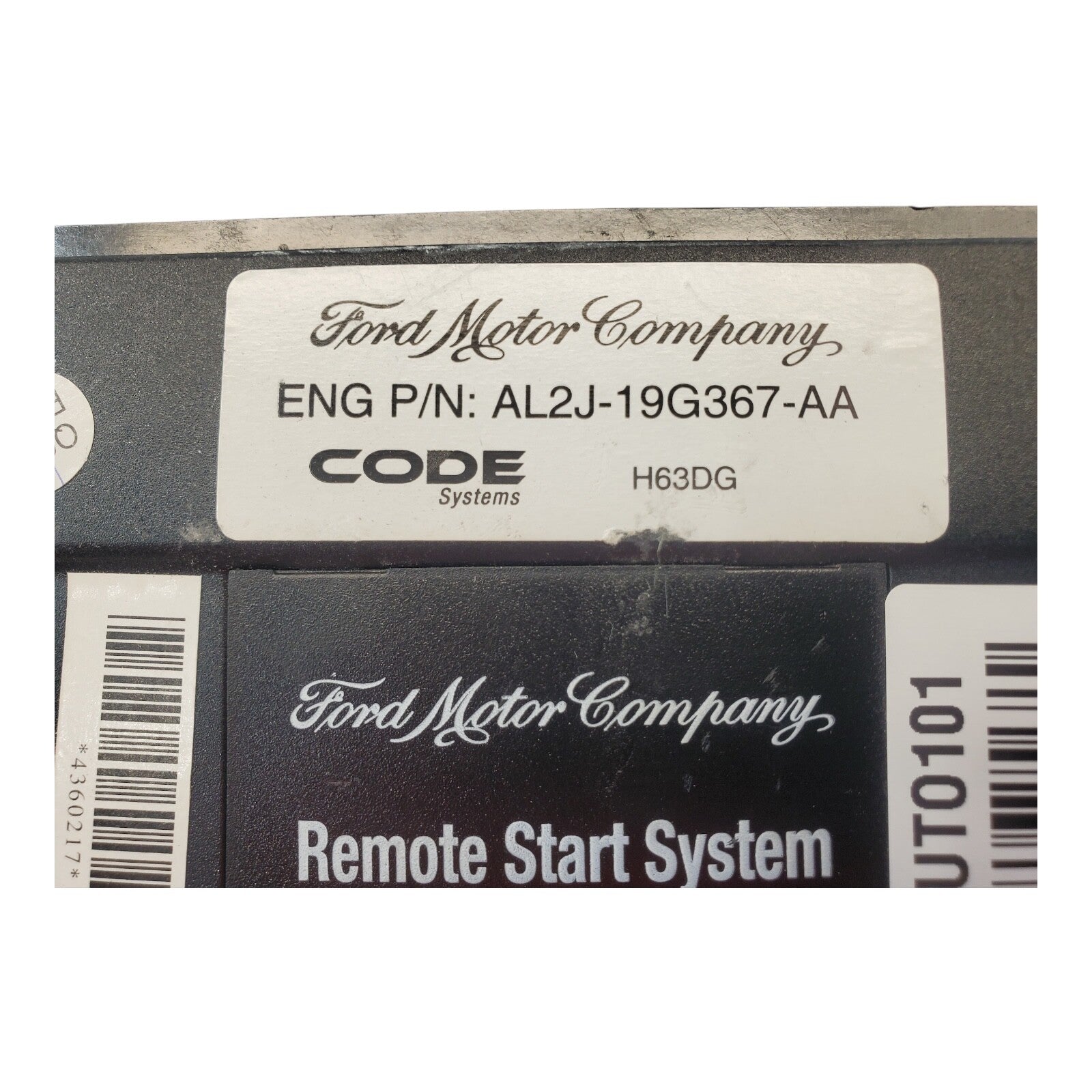 Remote Start Module Fits 01-19 ESCAPE AL2J19G367AA
