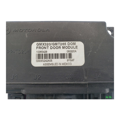 2005 CADILLAC CTS SRX FRONT DOOR MULTIFUNCTION CONTROL MODULE 10365428 OEM