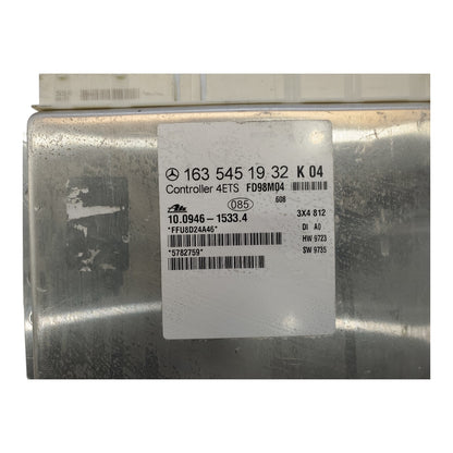 1998-2003 MERCEDES BENZ ML320 ML430 ESP ABS CONTROL MODULE 1635451932 K 04
