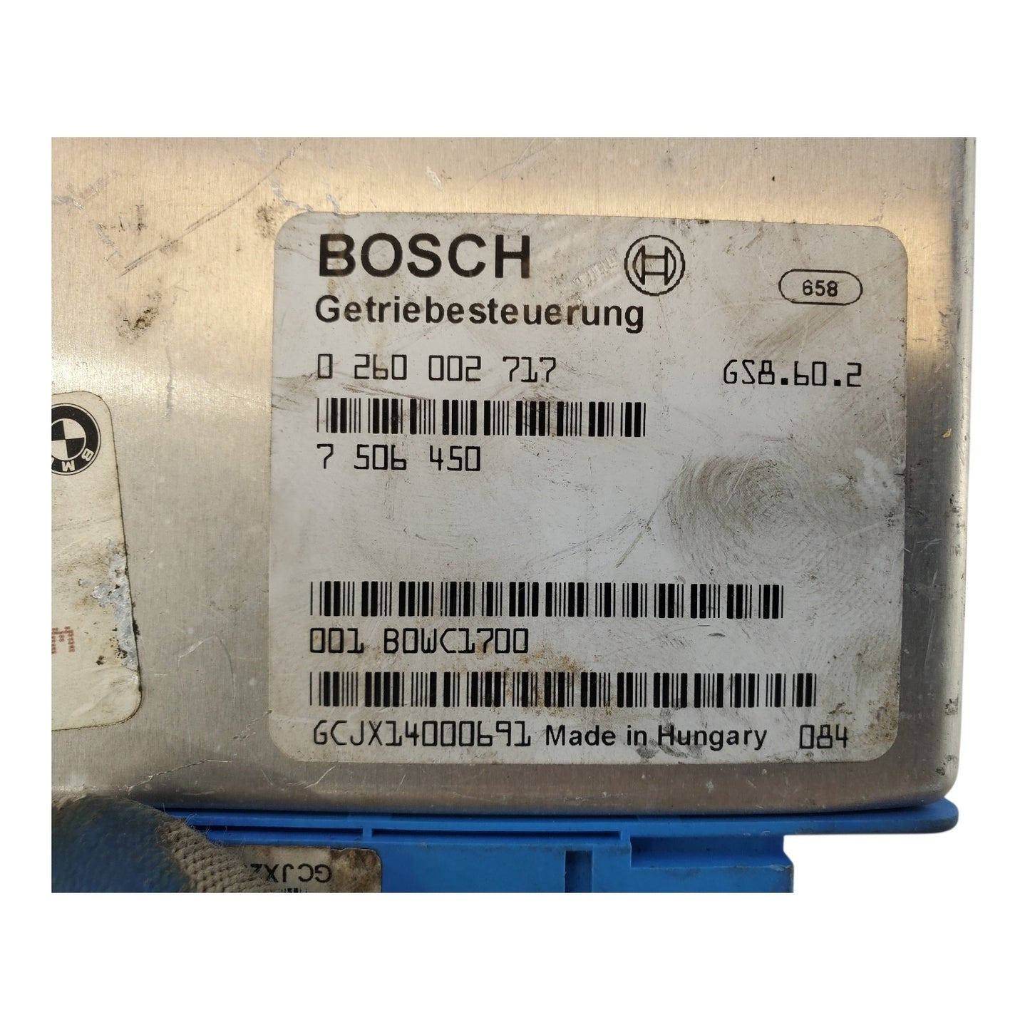 1999-2001 BMW X5 Transmission Control Module Brain Box P/N 0260002717 7506450