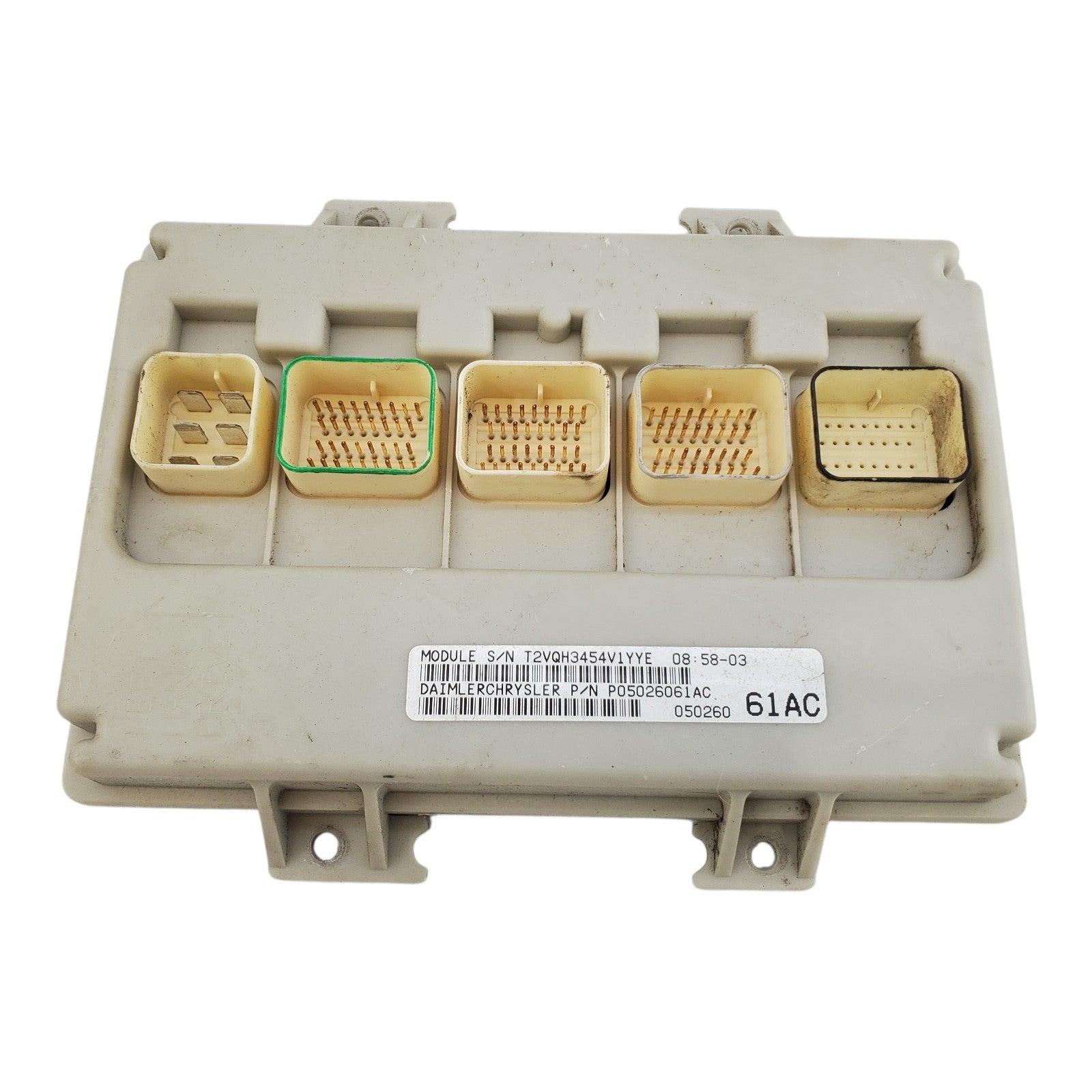 2005 2006 DODGE CARAVAN BODY CONTROL MODULE BCM OEM 05026061AC