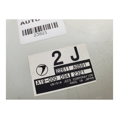 03 Subaru Forester Engine Control Module ECM 22611 AG591