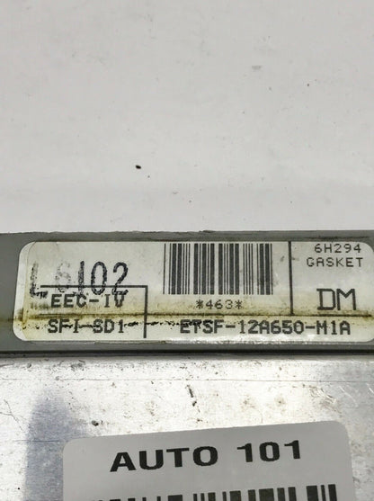 ✅ E7TF-12A650-M1A - 1987 Ford F-Series F150 4.9L Engine Computer ECM