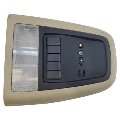 05-09 CHEVROLET UPLANDER OVERHEAD CONSOLE DOME LIGHT LAMP 15217282 OEM LT GRAY