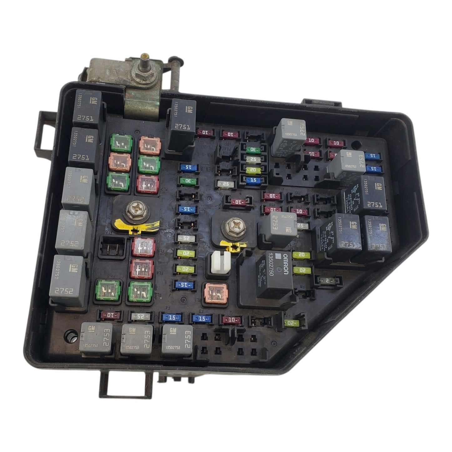 2009 Buick Enclave Used Fuse Box OEM 20757040 25909569 Gold 146K Miles
