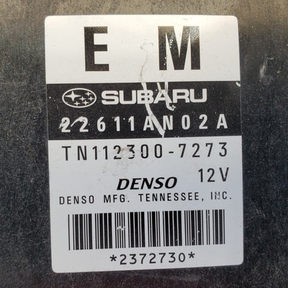 2008-2009 Legacy 22611AN02A Computer Brain Engine Control ECU ECM PCM Module
