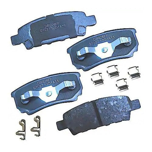 2007-2017 Chrysler/Dodge/Jeep/Mitsubishi Disc Brake Pad Set, Rear