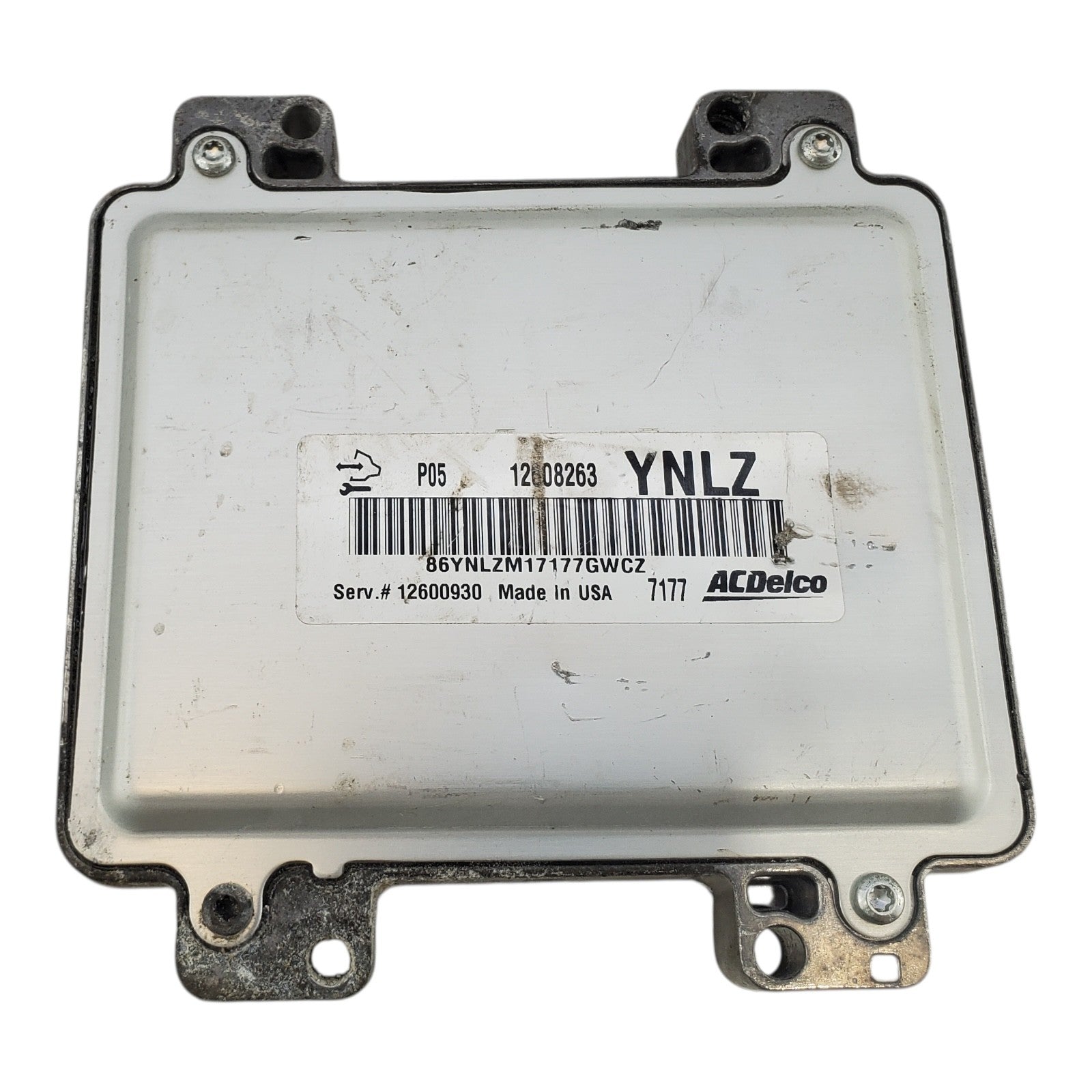2008 Buick Lucerne 3.8 Engine Computer Module ECM ECU 12608263