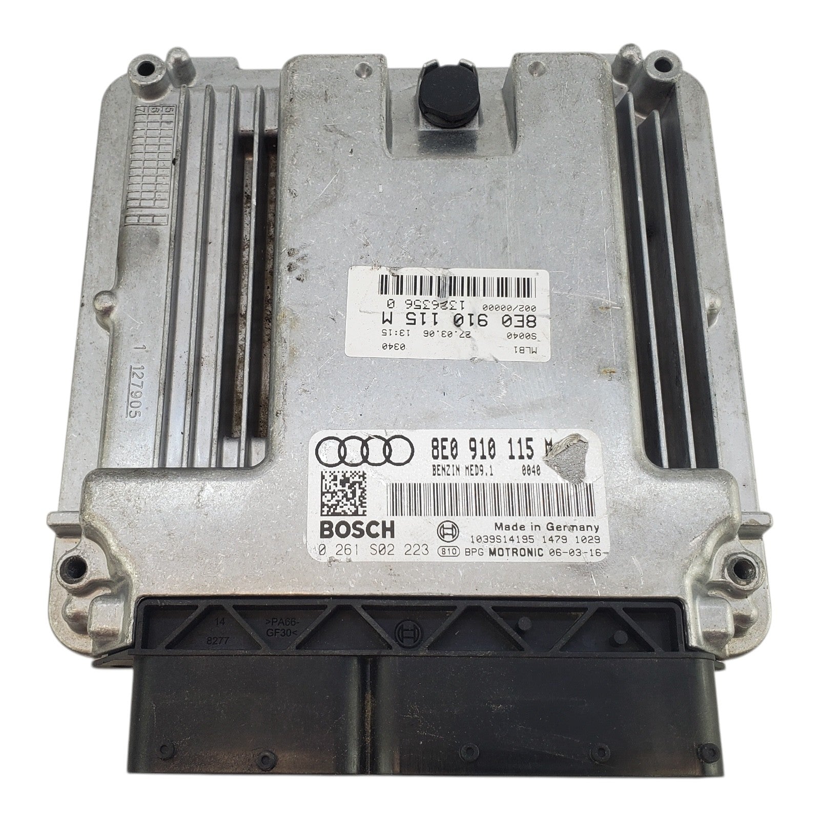 Engine ECM Control Module 2.0L Fits 2006 06 AUDI A4 8E0 910 115 M 8E0910115M