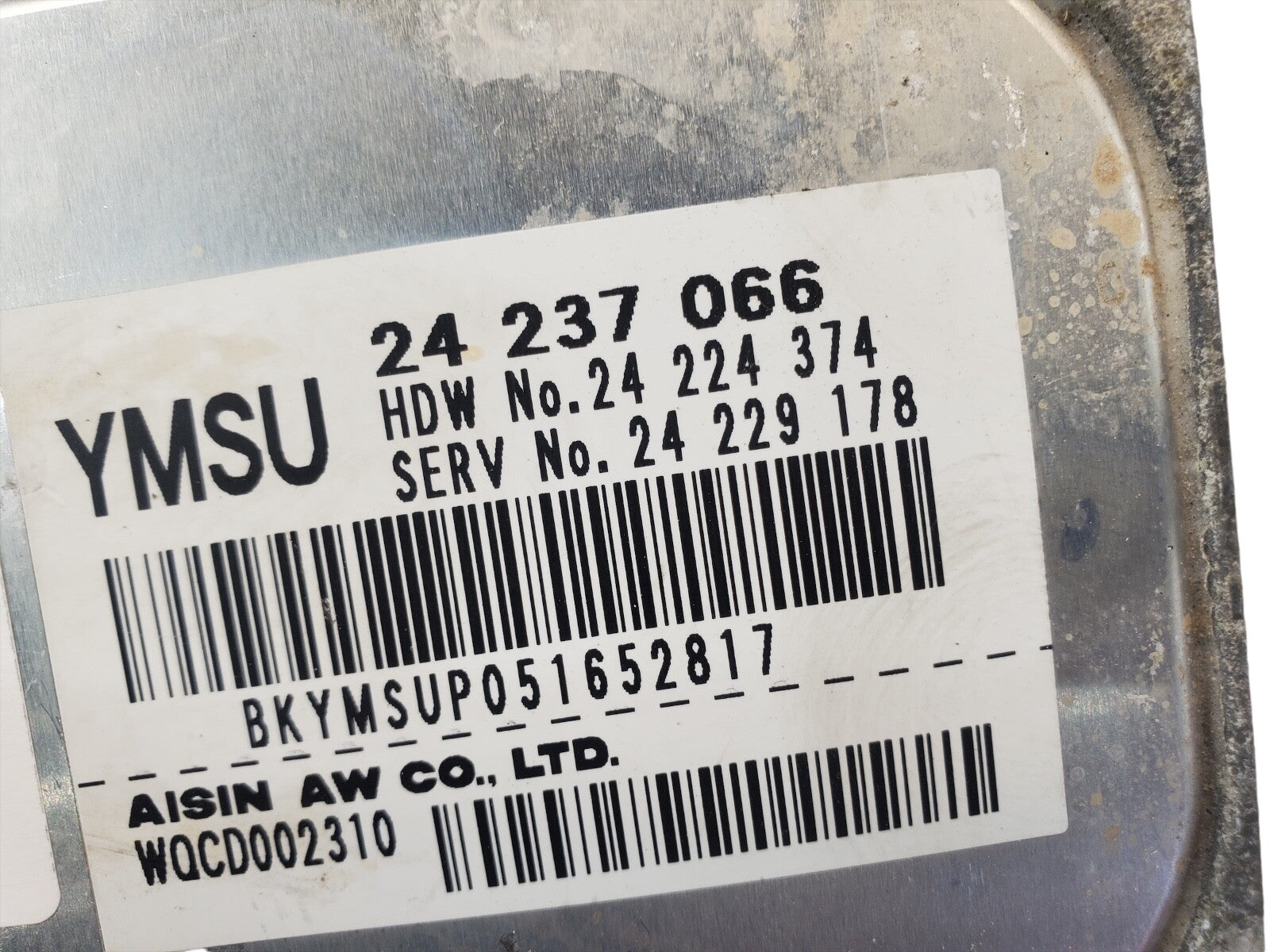✅05-06 EQUINOX TRANSMISSION CONTROL UNIT TCM TCU MODULE 24 224 374.