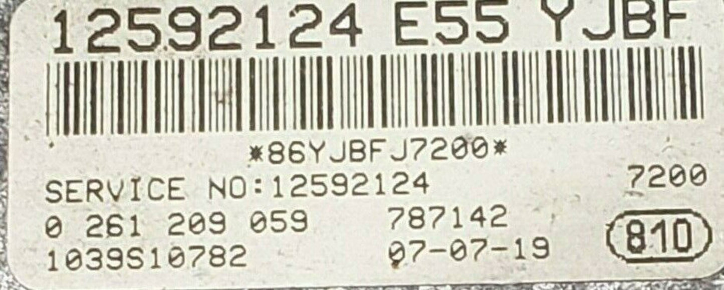✅ VIN programmed 04-08 Cadillac CTS SRX Engine Computer Module 12592124