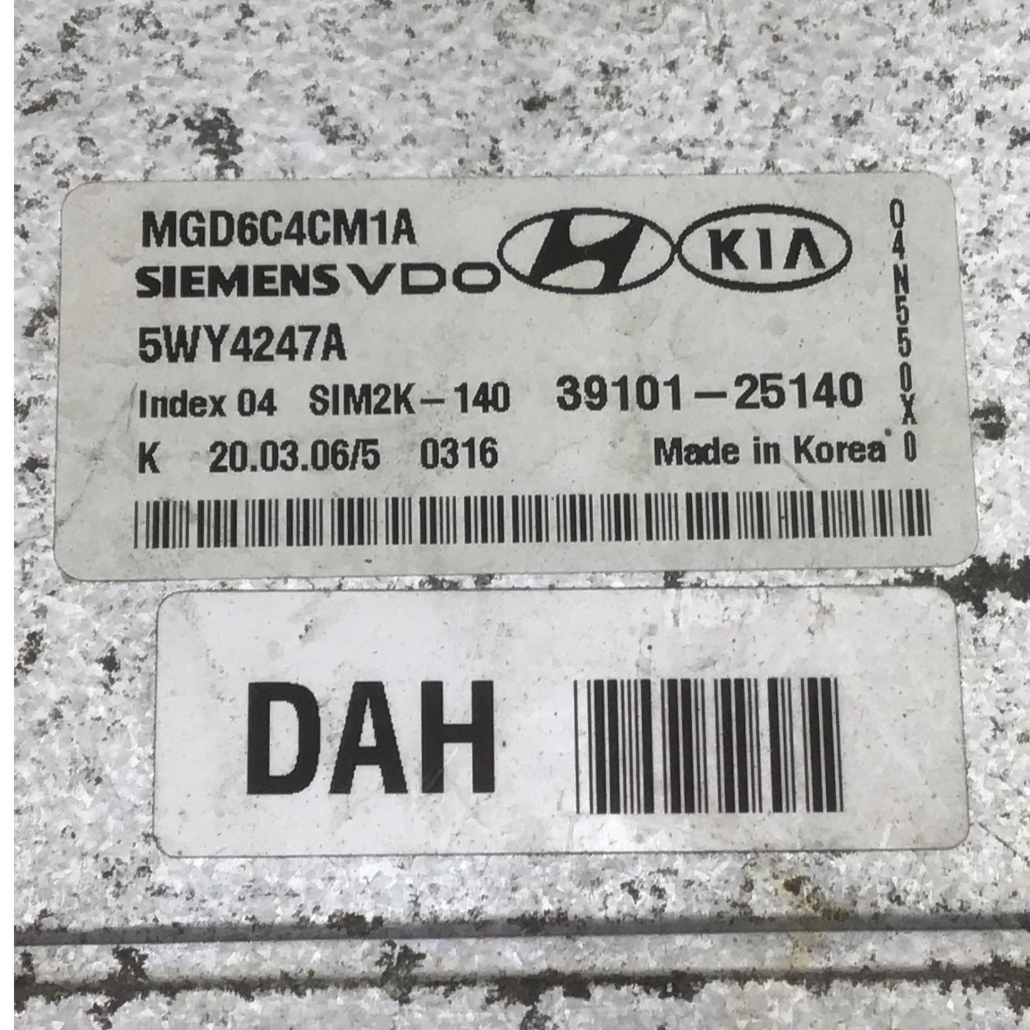 ✅ 06-08 Kia Optima Engine Control Module ECM 39101-25140