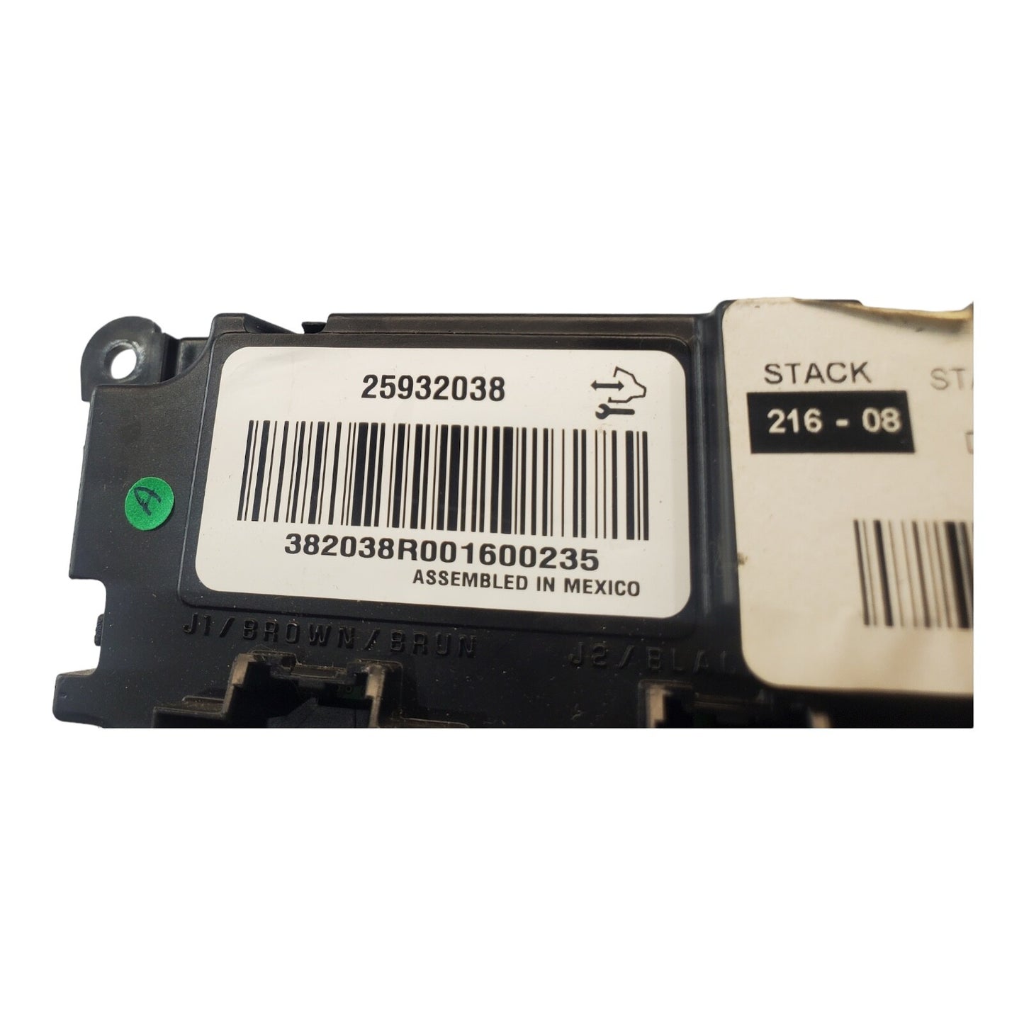 08-12 CHEVROLET TRAVERSE AC Control 25932038 OEM