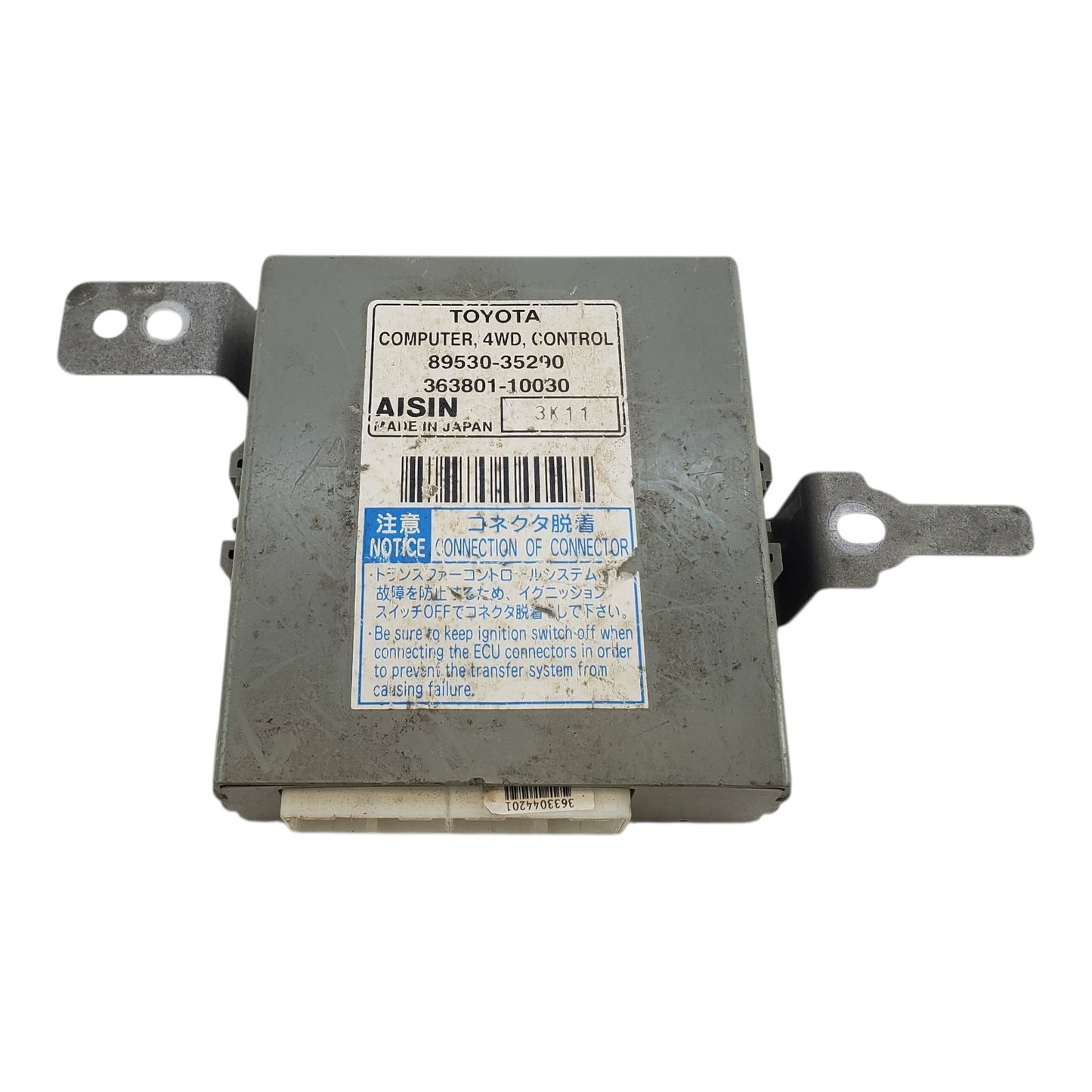TOYOTA 4RUNNER transfer case 4x4 control module 89530-35290