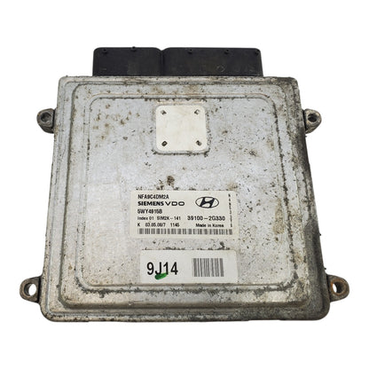 09 10 HYUNDAI SONATA Engine Motor Brain Box 2.4 39100-2G330