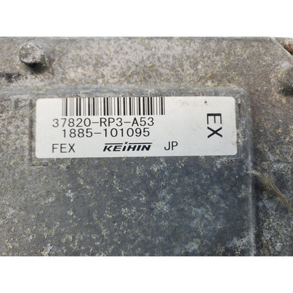 09 10 HONDA FIT ENGINE ECM CONTROL MODULE AT 37820-RP3-A53 37820RP3A53