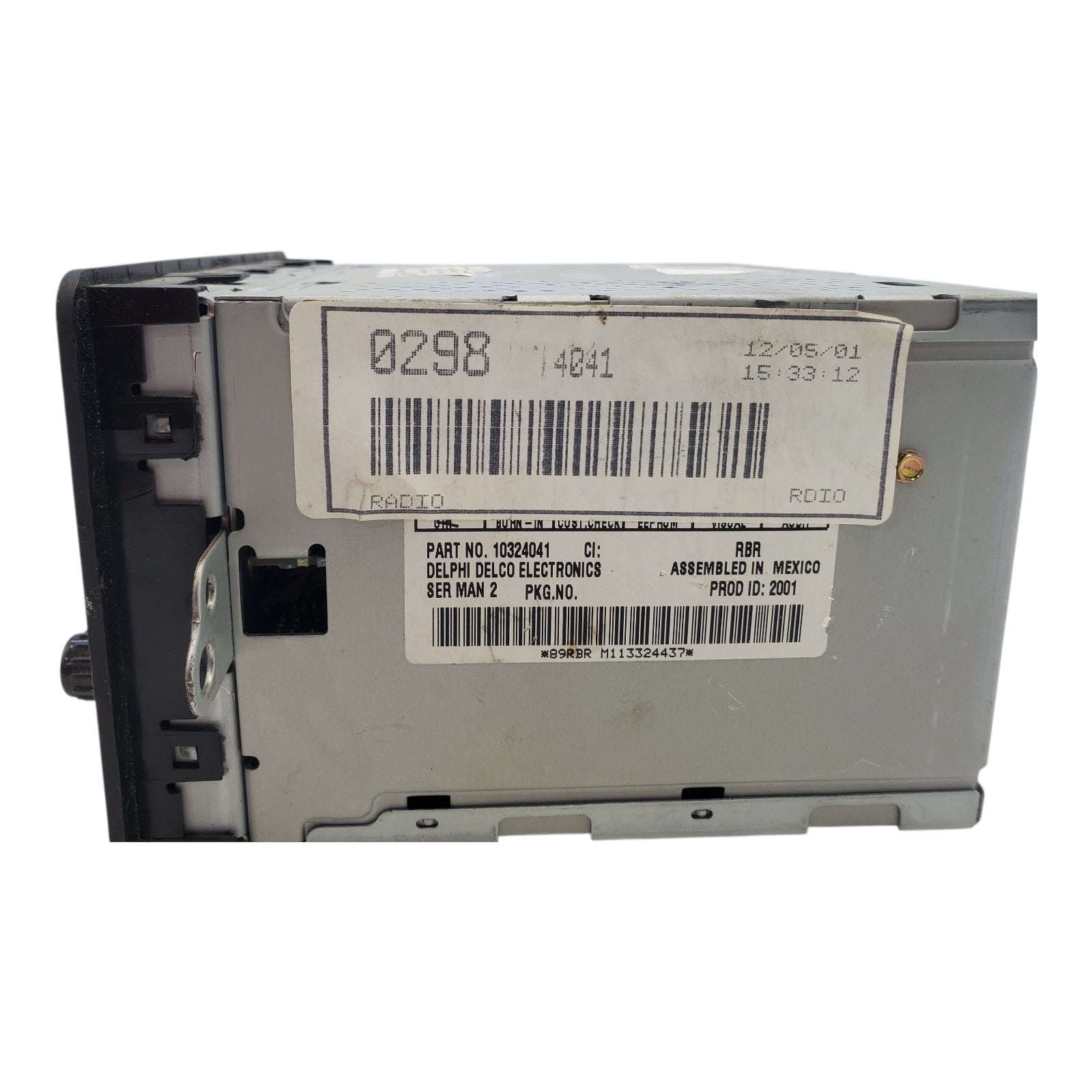 02 CHEVROLET MONTE CARLO A/V Equipment 10324041