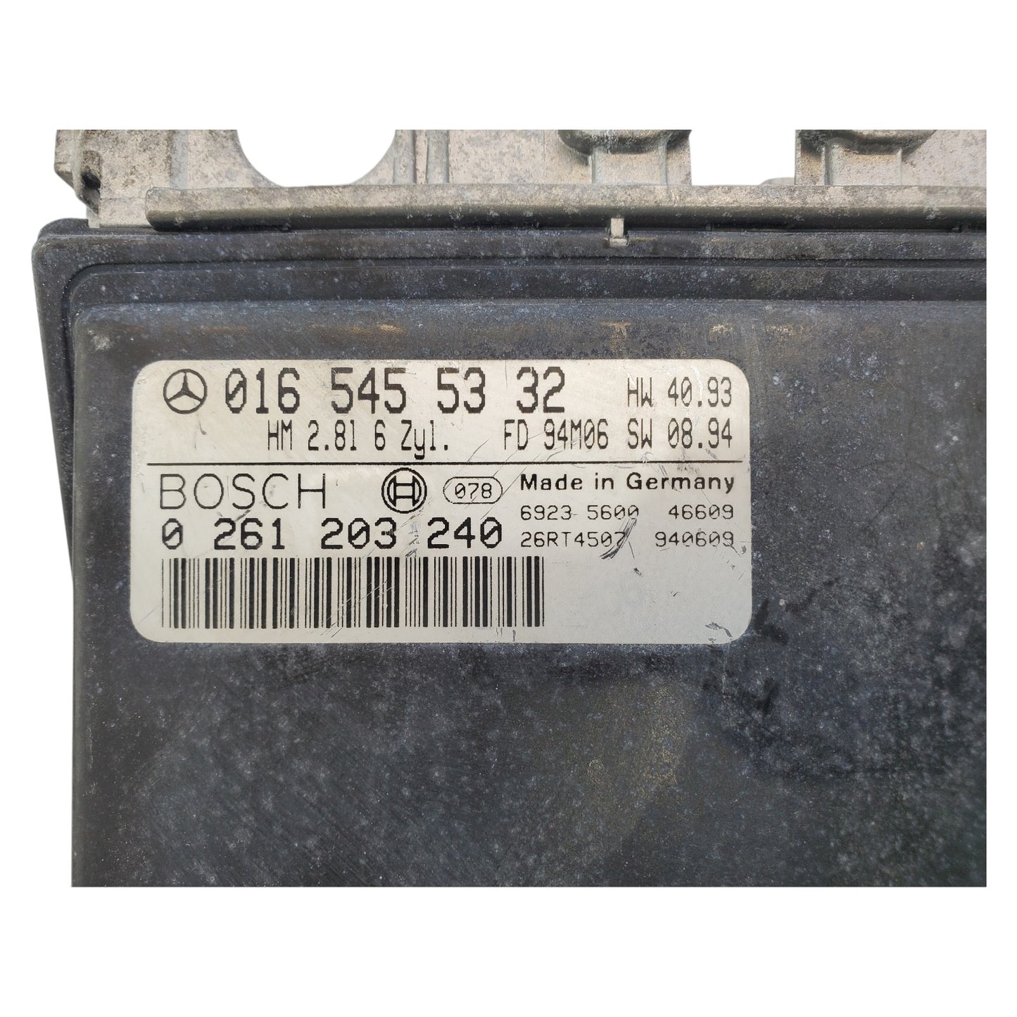 1995-1996 Mercedes W202 C280 ECU Engine Control Unit 0165455332