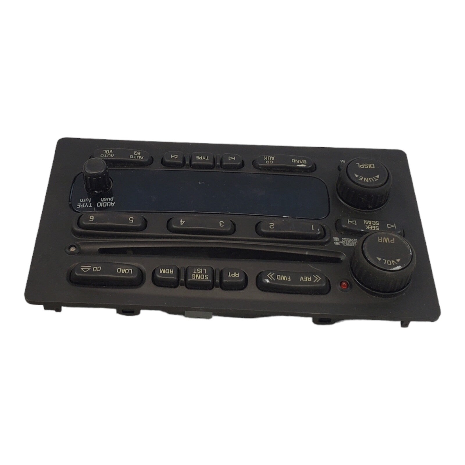 05-09 TrailBlazer Radio Receiver CD PlayerUC6 15927261 OEM Front Panel