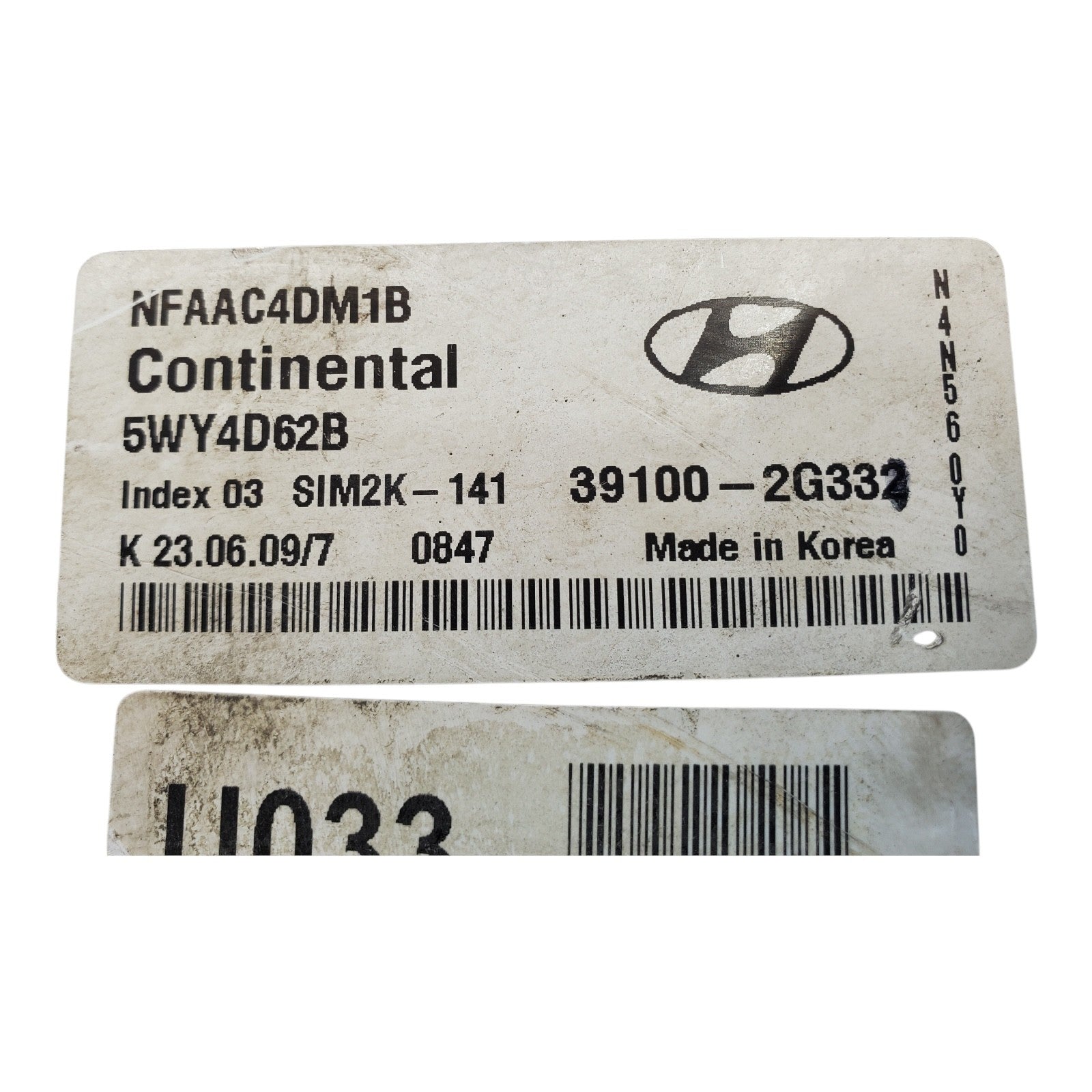 39100-2G332 ecu ecm computer 2009-2010 Hyundai Sonata