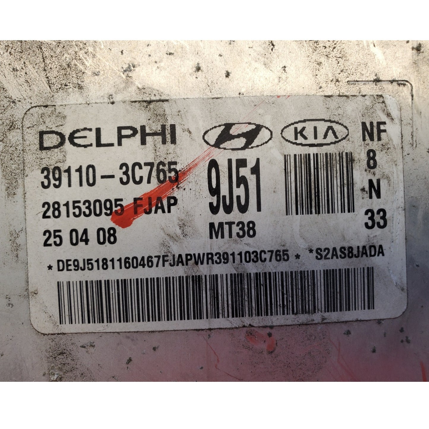 2009 2010 Hyundai Sonata 2.4L AT Engine Computer Module ECM ECU | 39110-3C765