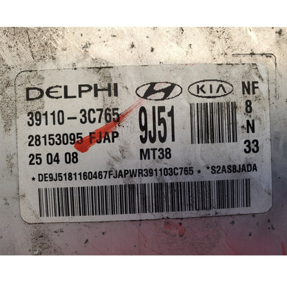 2009 2010 Hyundai Sonata 2.4L AT Engine Computer Module ECM ECU | 39110-3C765