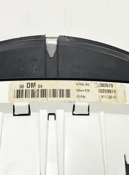 ✅ 05-06 Chevrolet Equinox Speedometer Instrument Gauge Cluster 15289974