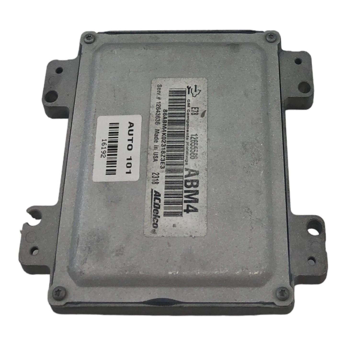 Cruze SONIC ELR TRAX ENCORE VOLT E78 12643636 Engine Computer GM