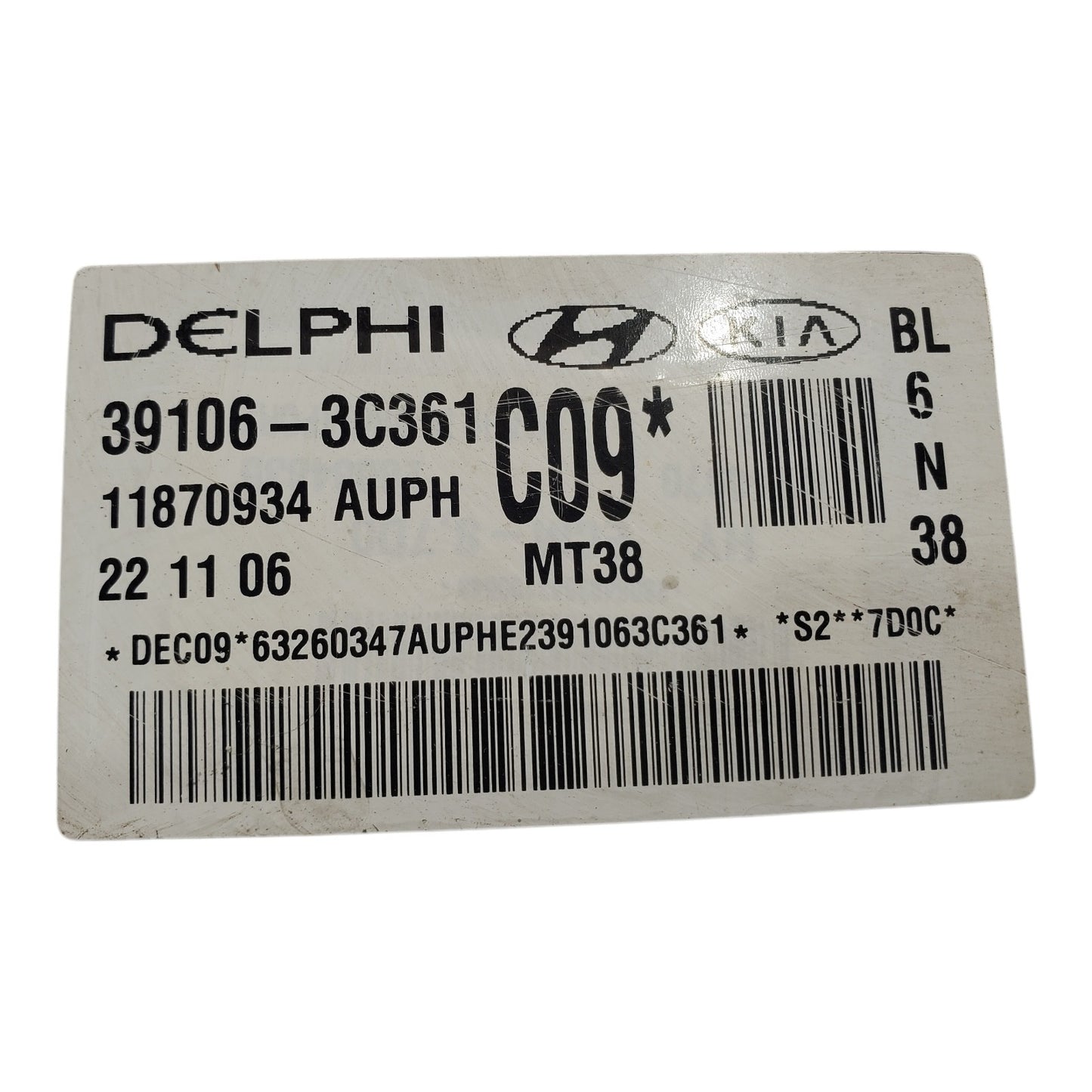 Engine ECM Control Module AT Fits 2007 07 KIA SORENTO 39106-3C361 391063C361
