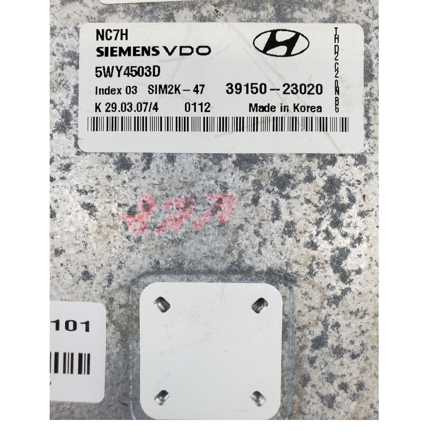 07-10 Hyundai Elantra A/T Engine Control Module ECM 39150-23020