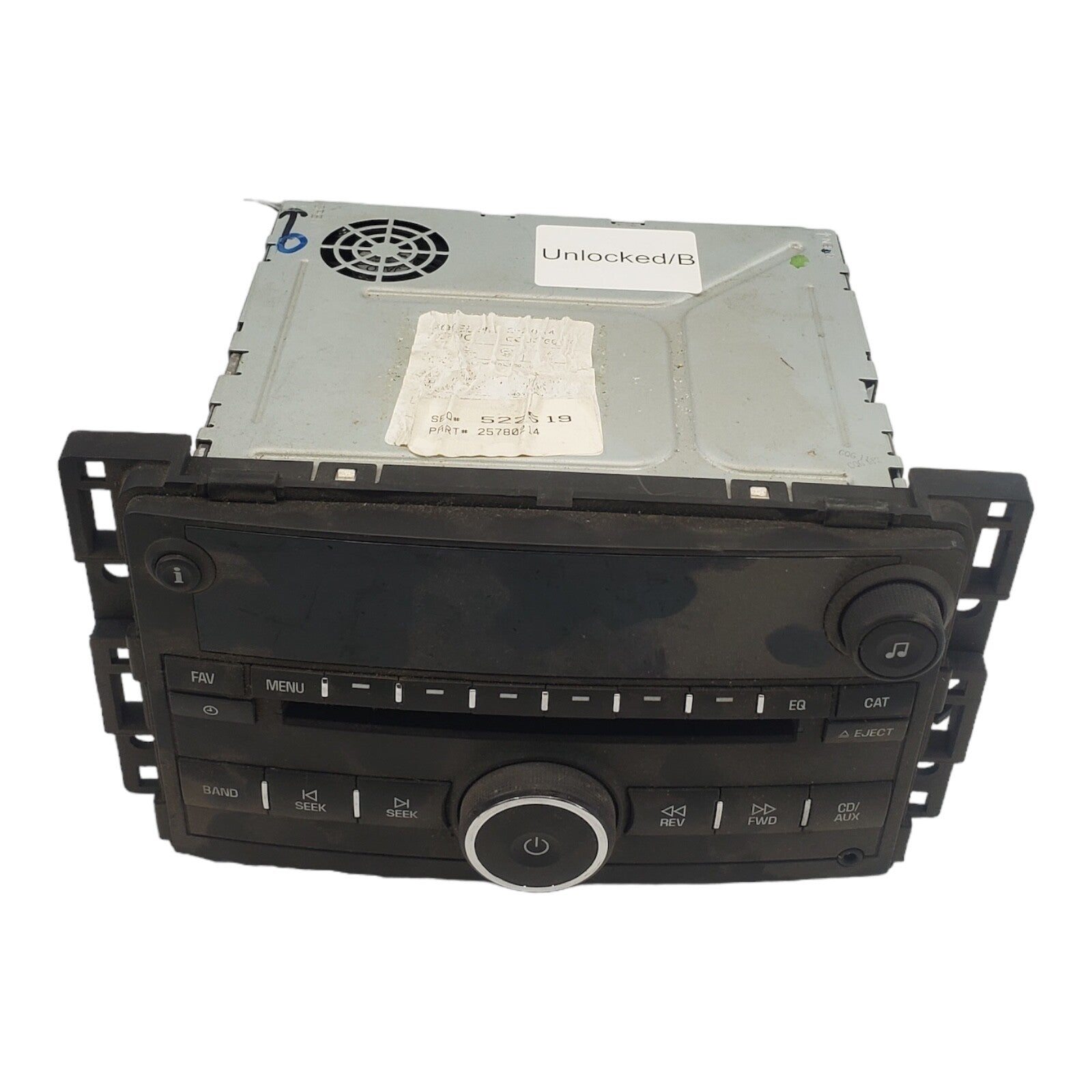 ✅07 Pontiac G5 AM FM Radio CD Player Auxiliary Input 25780214 UNLOCKED PLUG&PLAY